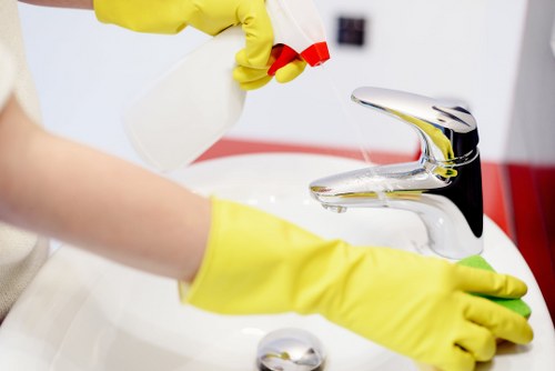 Deep cleaning service in an Earlscourt home kitchen