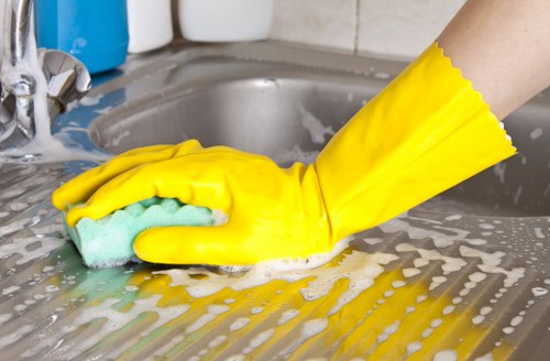 Deep steam cleaning treatment for carpeted stairs in Earlscourt