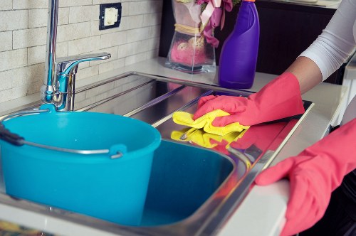 Detailed bathroom deep clean for a rental property in Earlscourt
