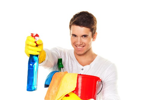 Dust and residue removal during post-construction cleaning